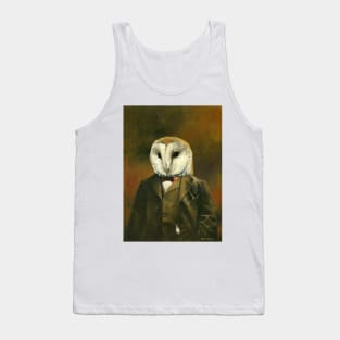 Vintage Owl Man Tank Top